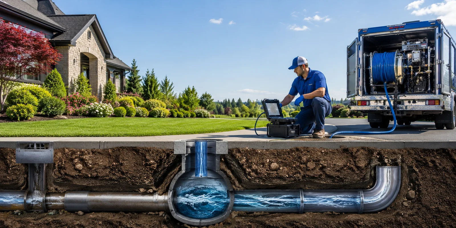 Drainage restoration information for Wales Center, NY